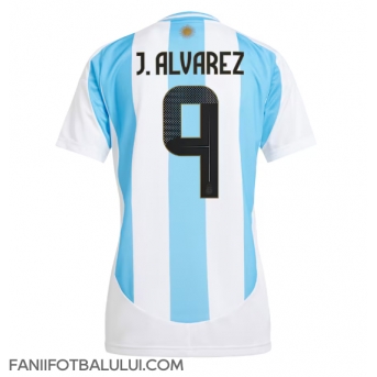 Argentina Julian Alvarez #9 Echipament de Fotbal Replică Copa America 2024 Femei Acasa